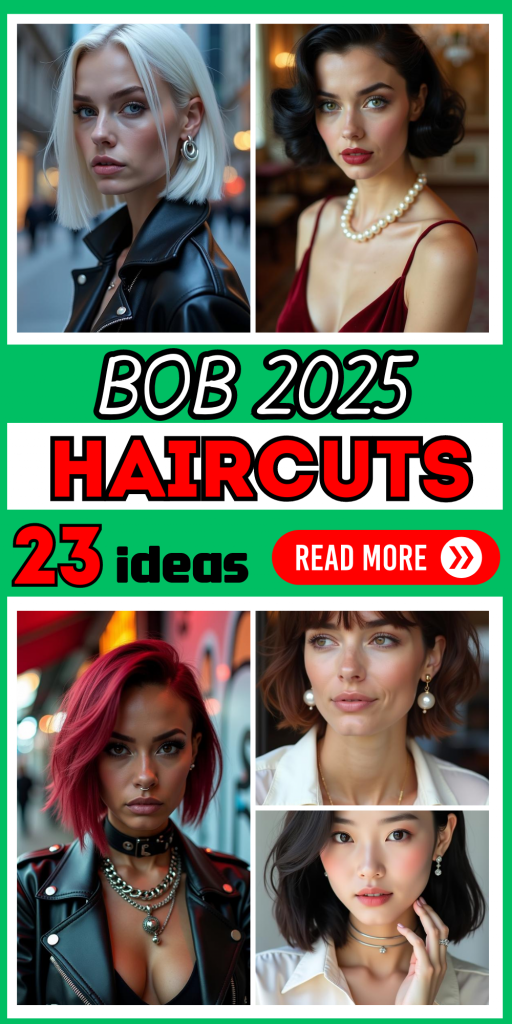 23 Bob Haircut 2025: Top Trendy Styles for a Bold and Chic New Look