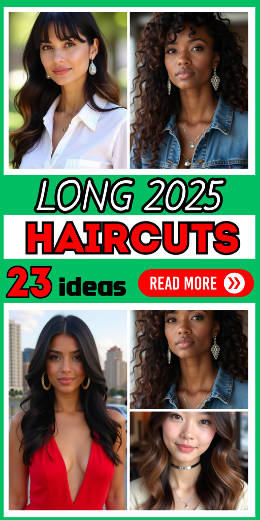 23 Top Long Haircut Trends for Women in 2025 – Styles for Every Hair Type