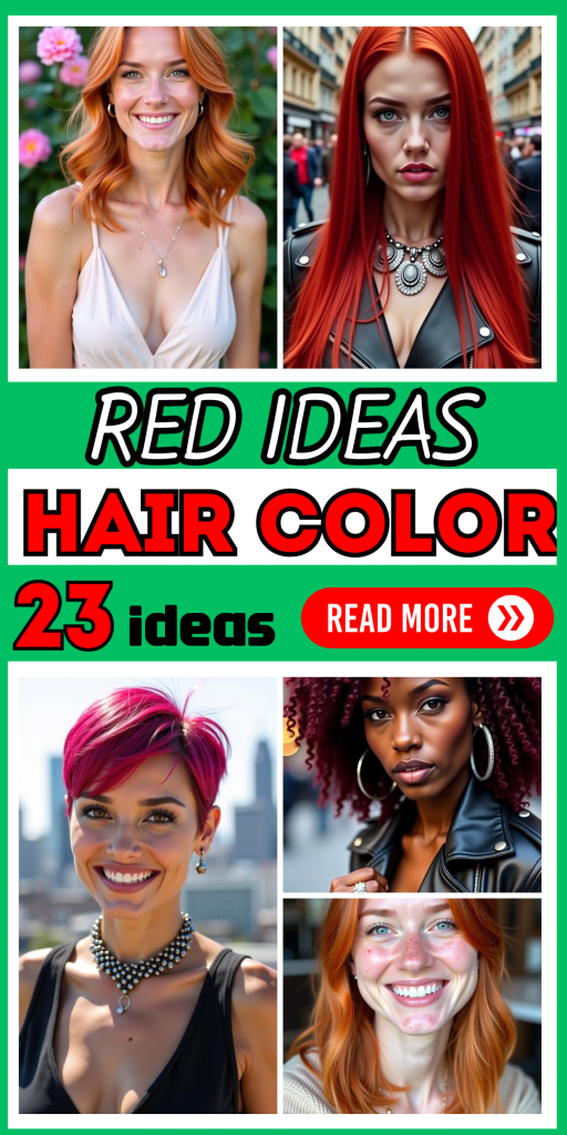 23 Red Hair Color Ideas for Brunettes, Blondes, Black Women, and Short Hair