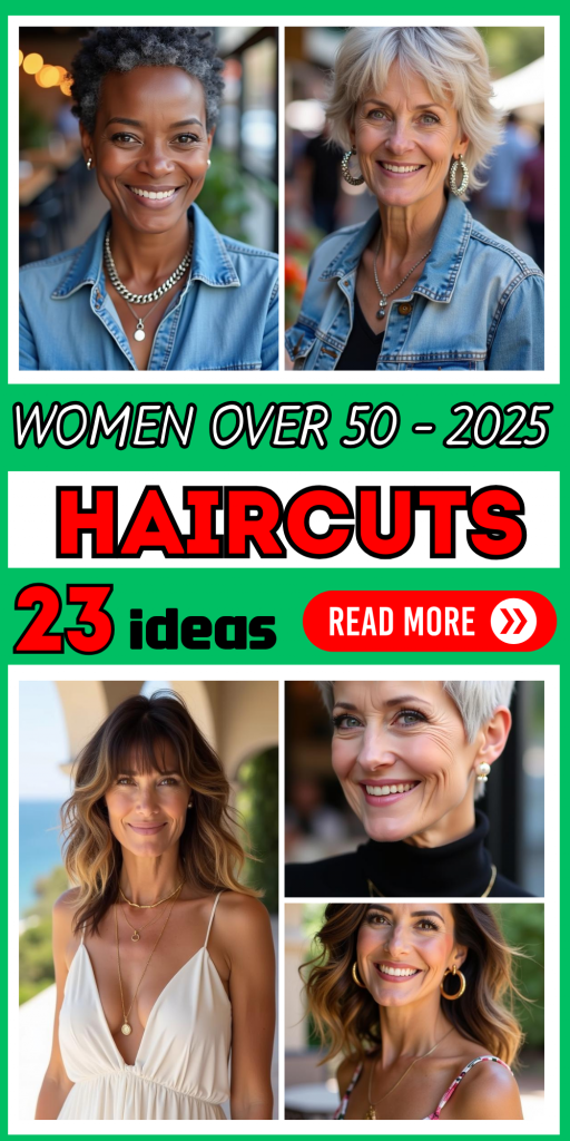 23 Best New Haircuts for Women Over 50 in 2025 – Trendy, Youthful, and Flattering Styles