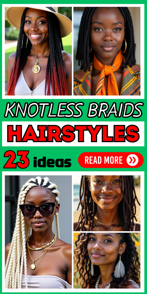 23 Trendy Knotless Braids Hairstyles You Need to Try in 2024