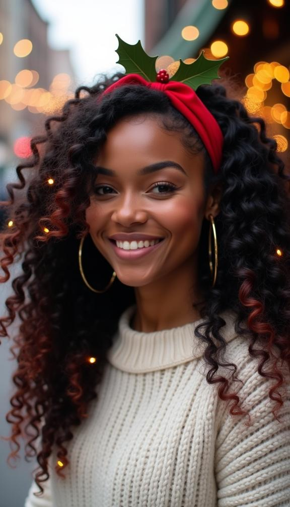 23 Crazy Christmas Hairstyles to Rock This Holiday Season