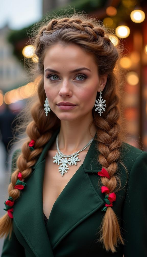 23 Cute Christmas Hairstyles for Kids, Teens & Women – Easy Holiday Looks for All Hair Types