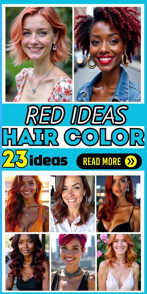 23 Red Hair Color Ideas for Brunettes, Blondes, Black Women, and Short Hair