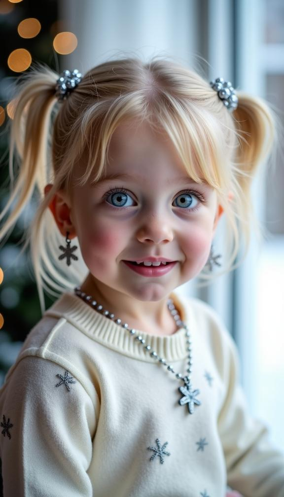 23 Festive Christmas Hairstyles for Kids | Holiday Hair Ideas