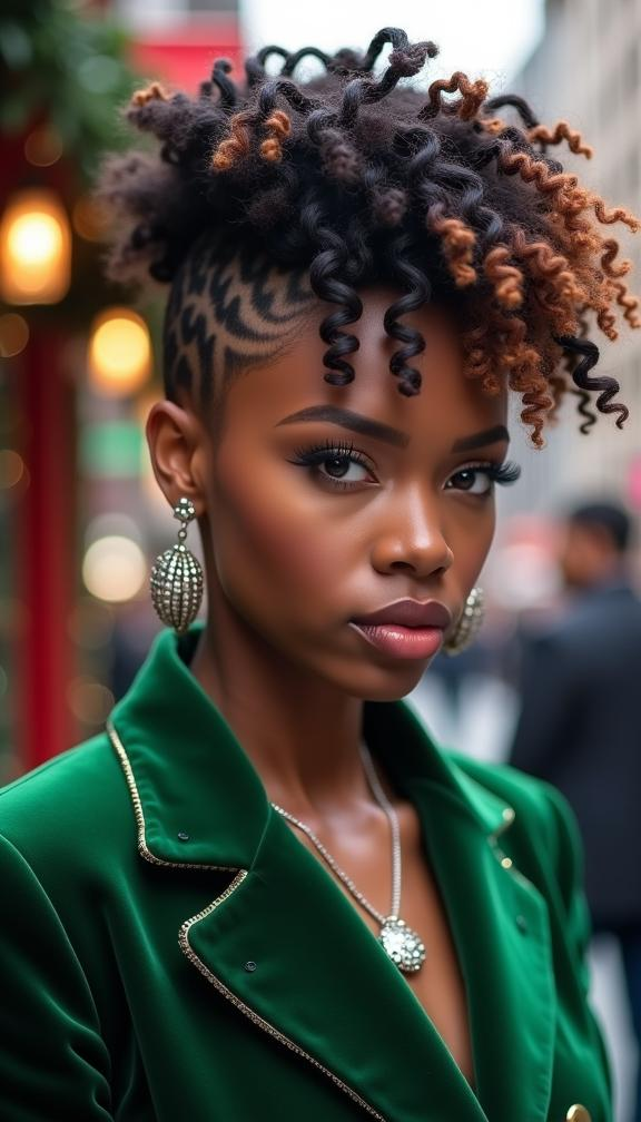 23 Stunning Christmas Hairstyles for Black Women – Braids, Wigs, and Natural Hair Ideas