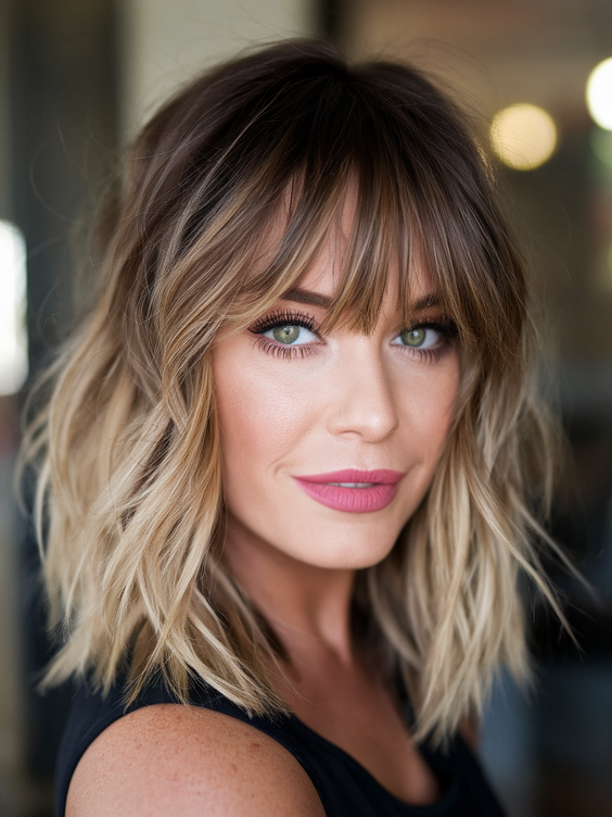 Trendy Spring Haircuts for Mid-Length Hair 2025 - Styles You’ll Love