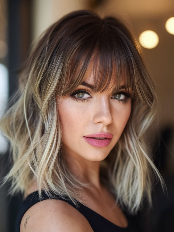 Spring Haircuts with Bangs 2025: Trendy Looks for Every Face Shape