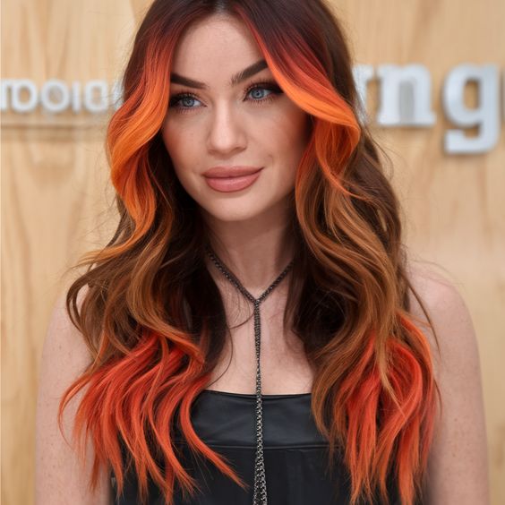 Copper Balayage Hair Color 2025: Red, Auburn, and Blonde Highlights for Natural Beauty