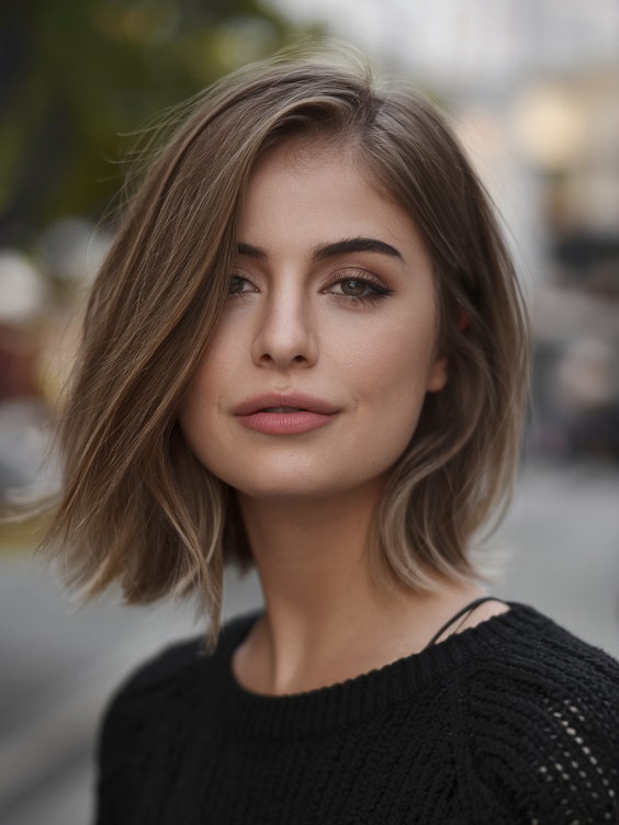 Messy Shag Haircut for Medium Shoulder-Length Hair 2025