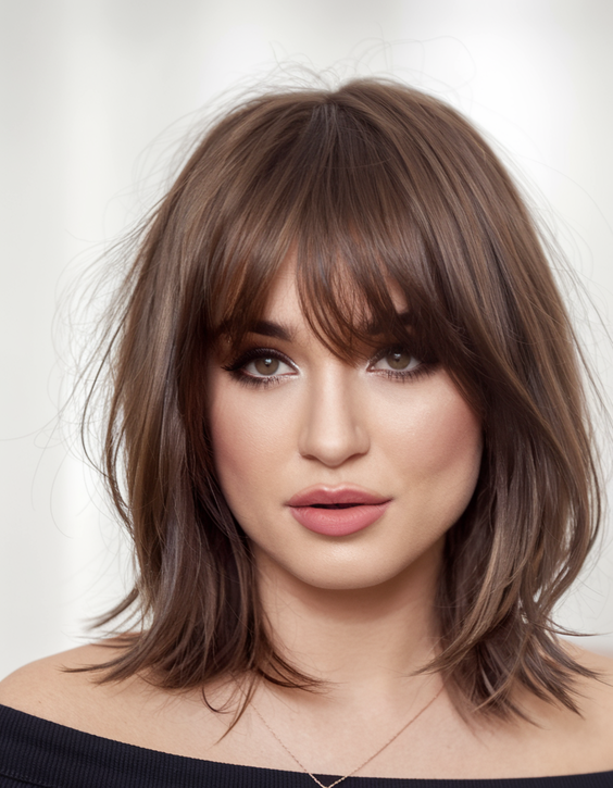 Spring Haircuts with Bangs 2025: Trendy Looks for Every Face Shape