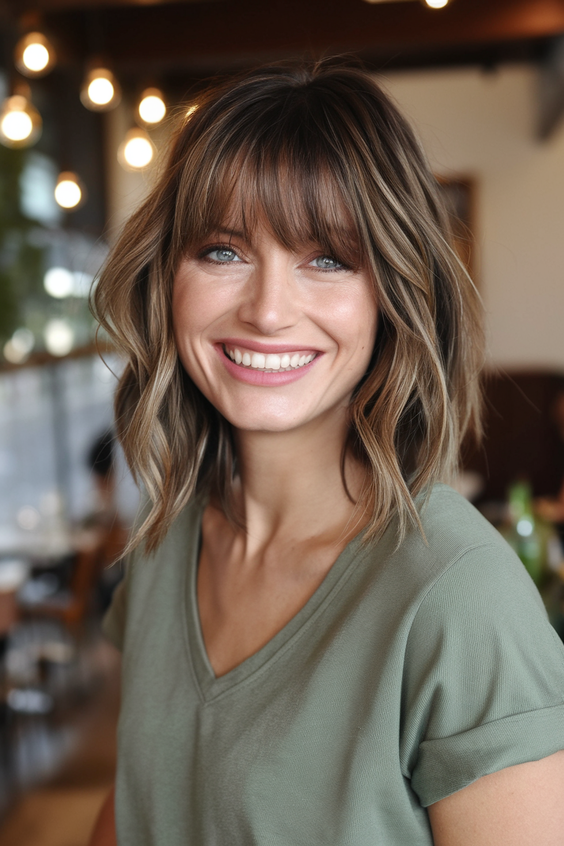 Spring Haircuts with Bangs 2025: Trendy Looks for Every Face Shape