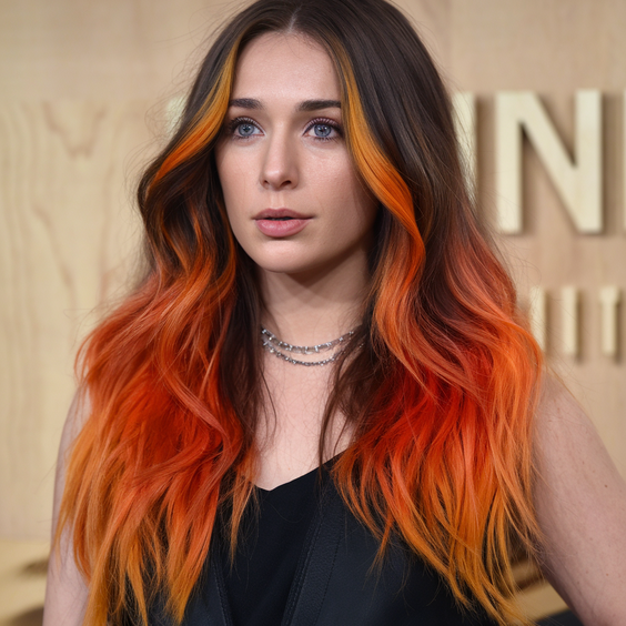 Dark Auburn Fire Ombre Hair Color 2025: Bold, Vibrant Trends to Try