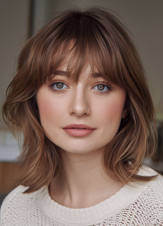 Top Spring Haircuts for Round Face Ideas 2025 – Flattering and Trendy Styles