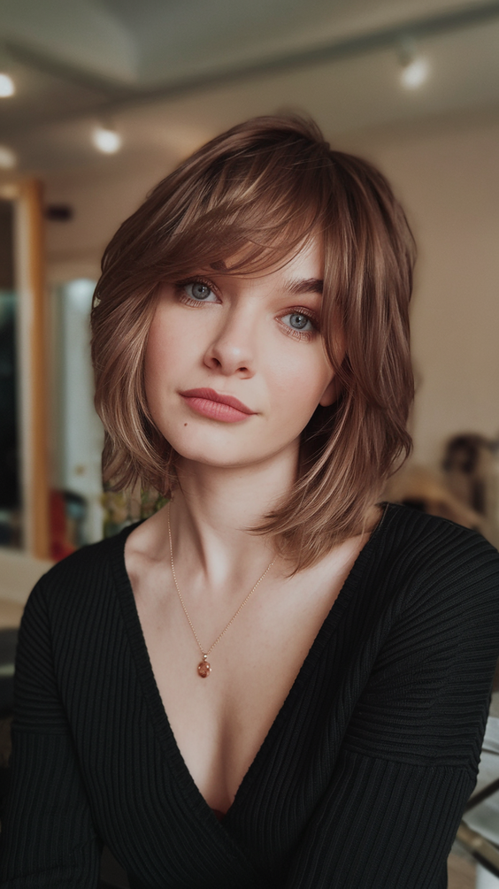 Spring Haircuts with Bangs 2025: Trendy Looks for Every Face Shape