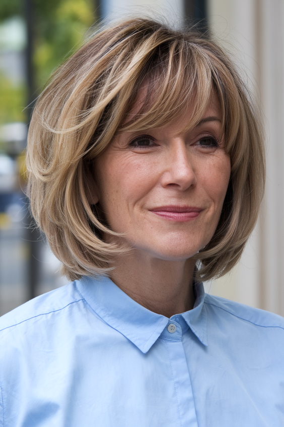 Modern Haircuts for Women Over 50 in 2025 - Trendy Styles