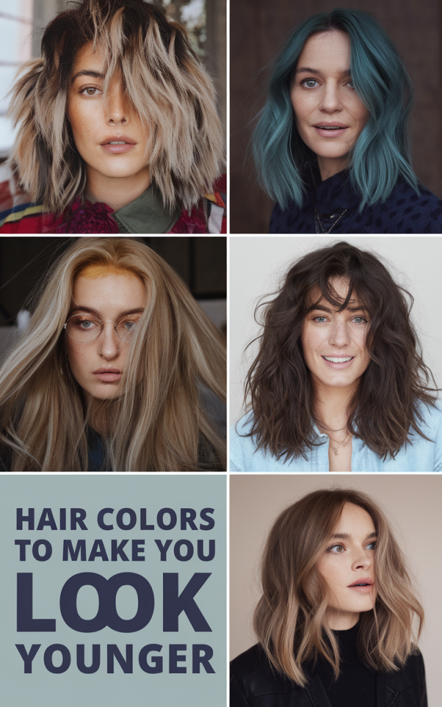 Discover the Best Hair Colors to Make You Look Younger Today