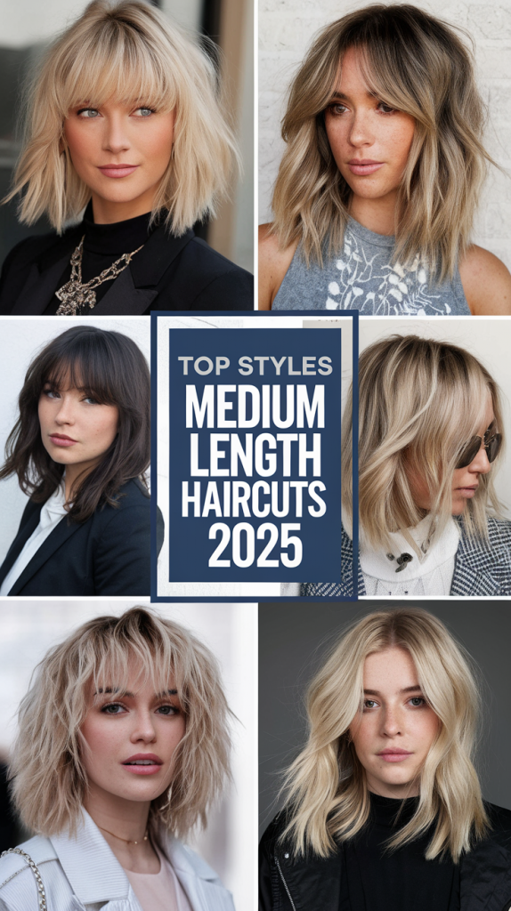 Discover Medium Haircuts 2025: The Best Styles for Women