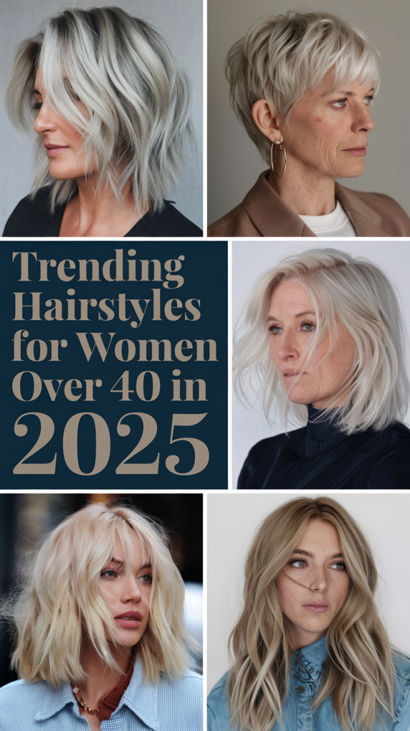 Hairstyles for Women Over 40 - 2025: Stunning Bob, Shag, and Layered Trends