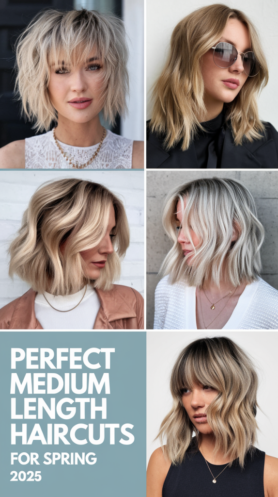 Spring Haircuts for Medium Hair Ideas 2025: Trendy Looks for Brunettes