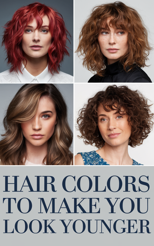 Discover the Best Hair Colors to Make You Look Younger Today