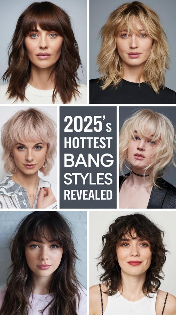 Transform Your Look: Top 2025 Haircuts for Women with Bangs