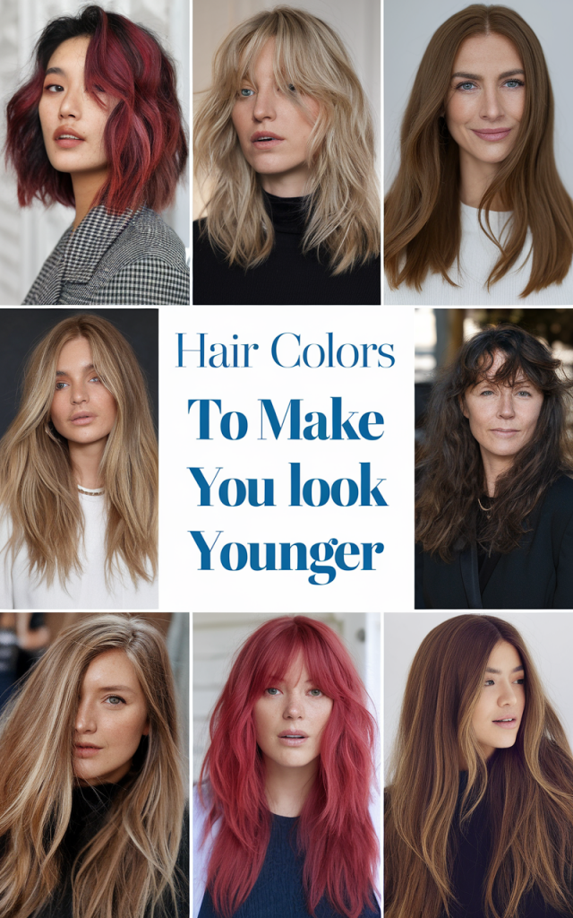 Discover the Best Hair Colors to Make You Look Younger Today