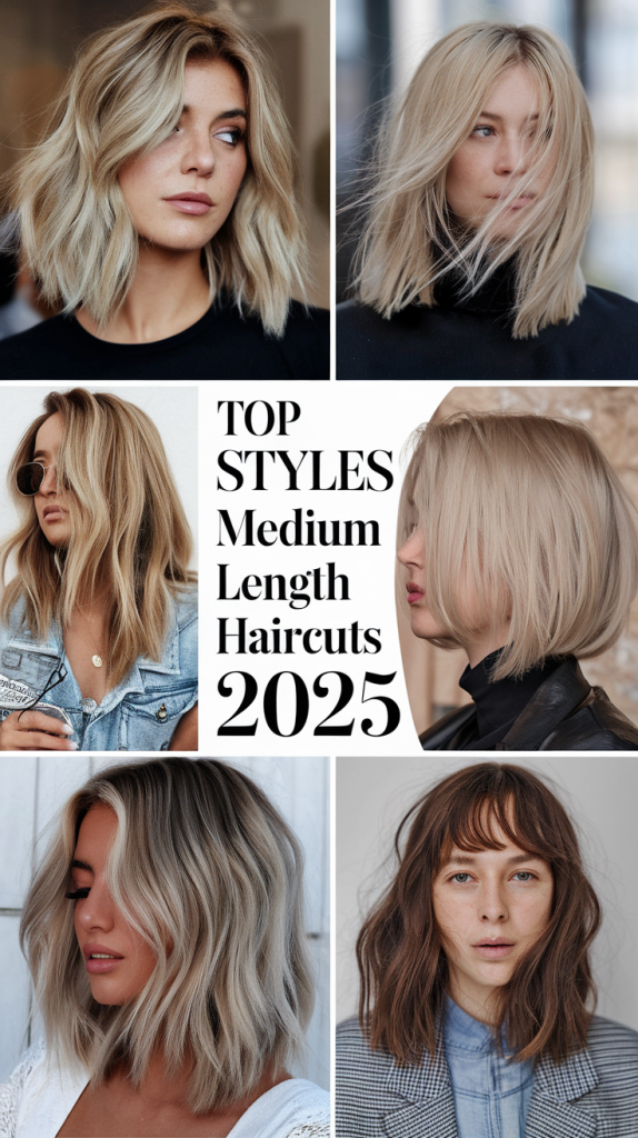 Discover Medium Haircuts 2025: The Best Styles for Women