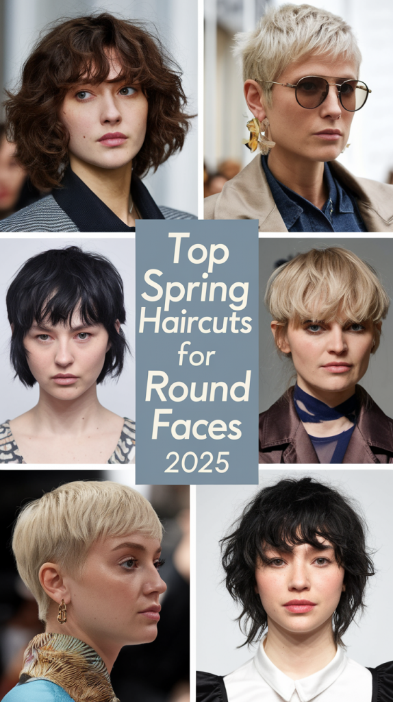 Top Spring Haircuts for Round Face Ideas 2025 – Flattering and Trendy Styles