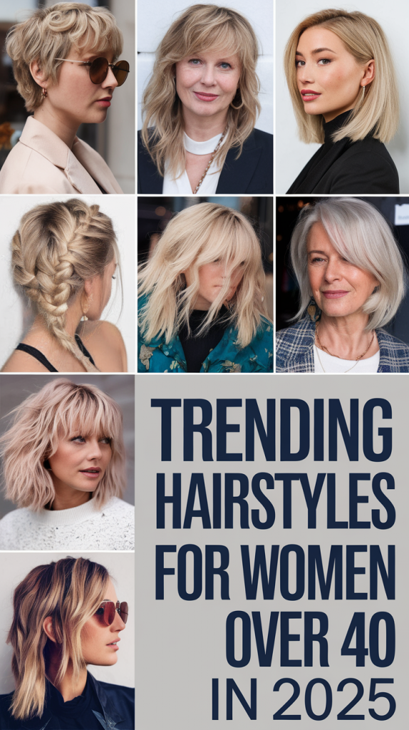 Hairstyles for Women Over 40 - 2025: Stunning Bob, Shag, and Layered Trends