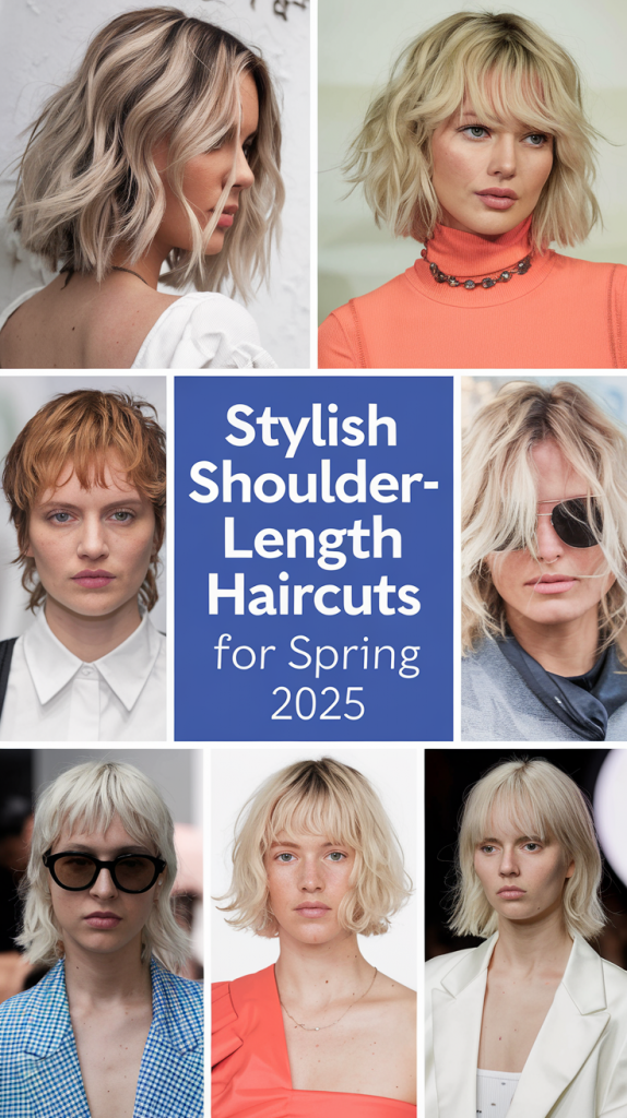 Trendy Spring Haircuts for Shoulder-Length Hair 2025: Fresh Styles for Everyone