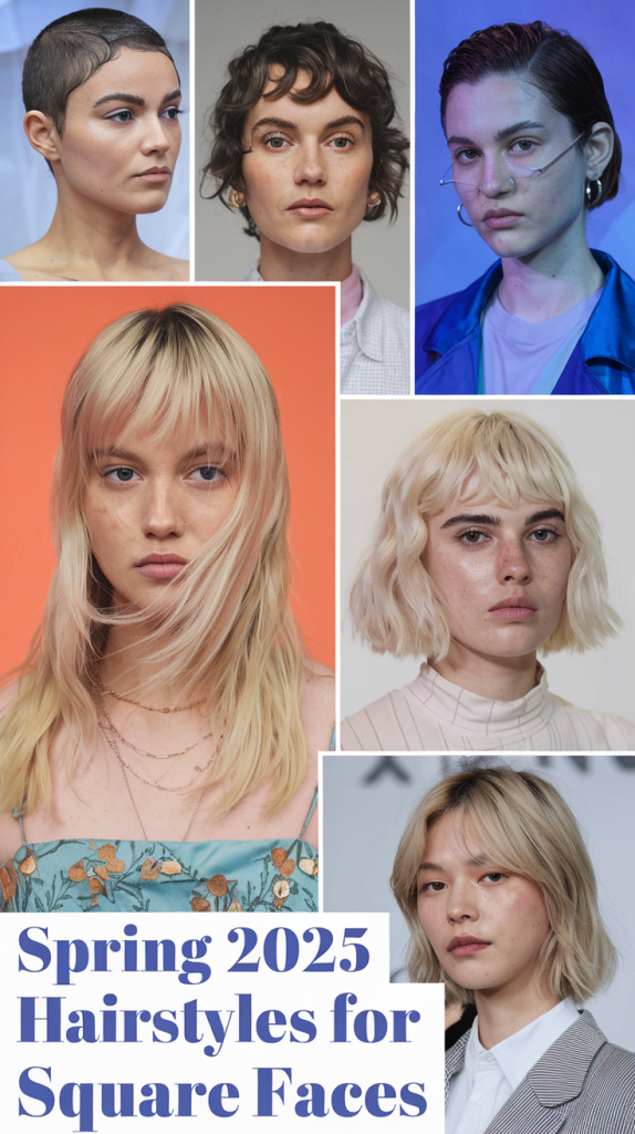 Top Spring Haircuts for Square Face Ideas 2025 – Embrace Your Shape with Style