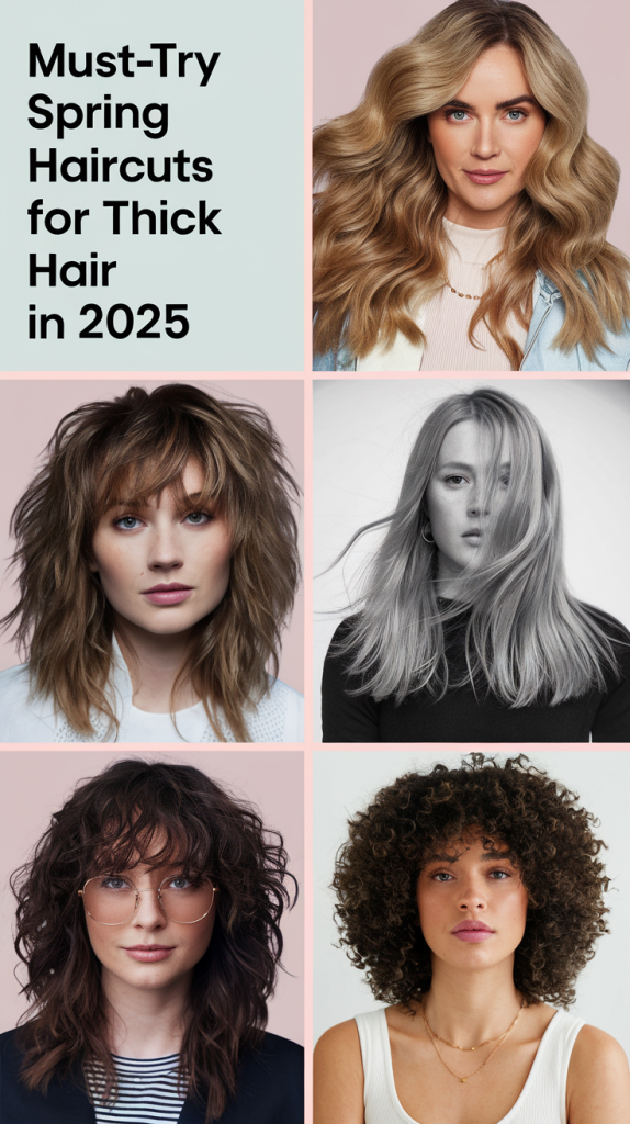 Spring Haircuts for Thick Hair: Top Styles to Try in 2025