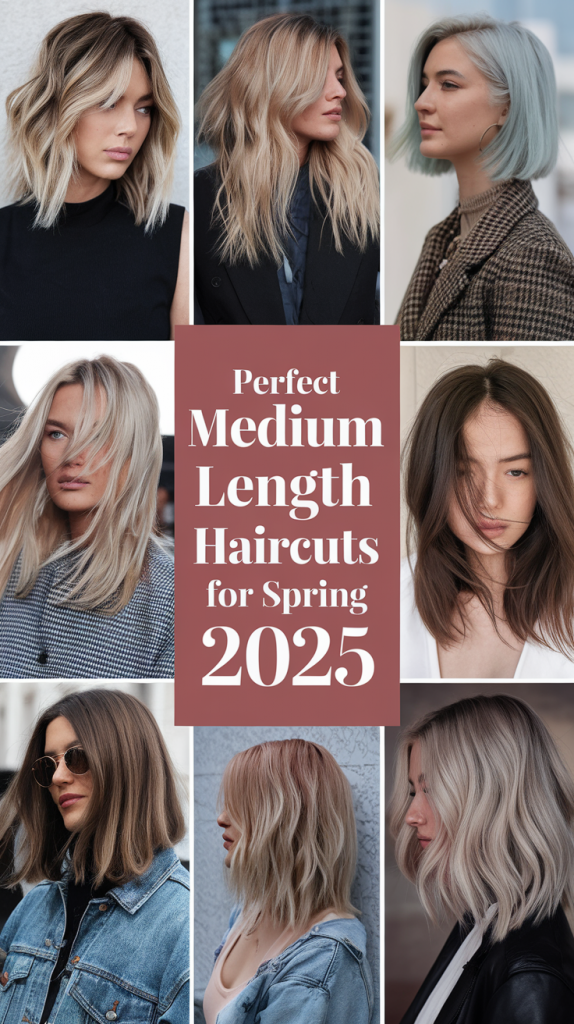 Spring Haircuts for Medium Hair Ideas 2025: Trendy Looks for Brunettes