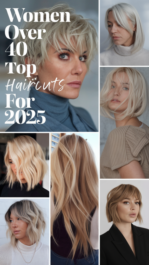 Discover the Best 2025 Haircuts for Women Over 40