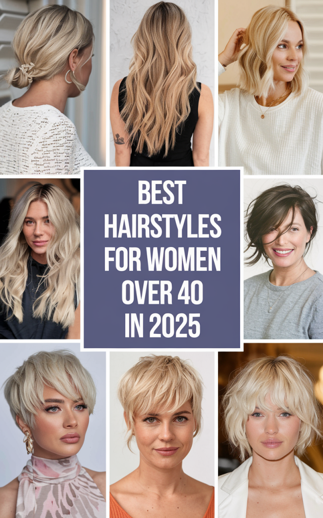 Trendy Hairstyles for Women Over 40 in 2025: Top Styles