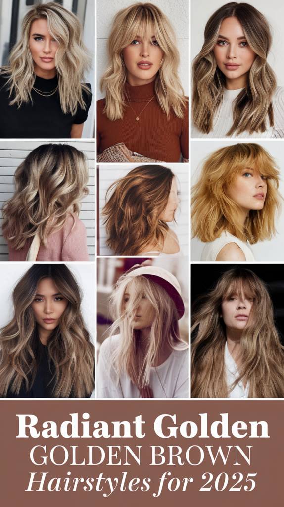 Golden Brown Hair Color Ideas for 2025: Trends & Inspiration