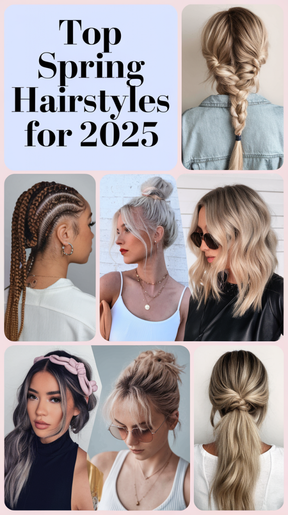 Top Spring Hairstyles 2025: Effortless Waves and Braids Trends