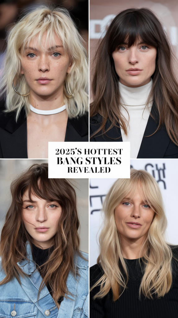 Transform Your Look: Top 2025 Haircuts for Women with Bangs