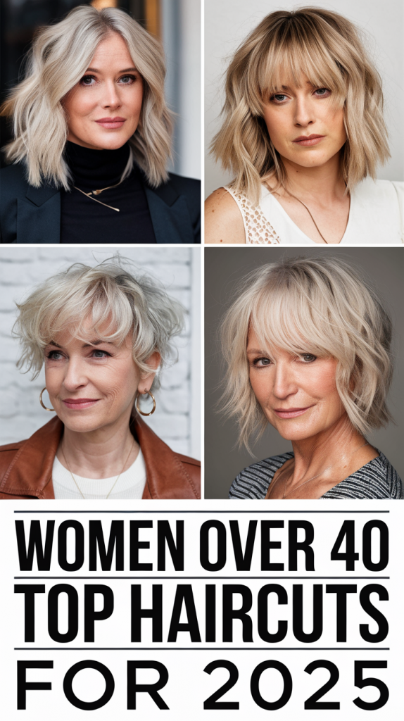 Discover the Best 2025 Haircuts for Women Over 40