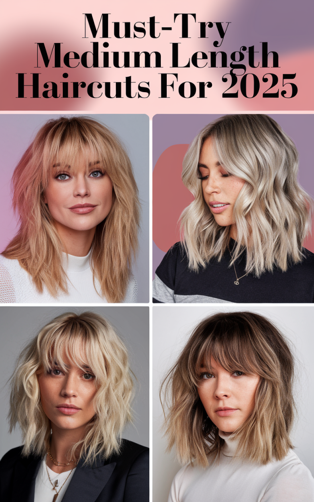 Top Medium Length Haircuts for 2025 You’ll Love