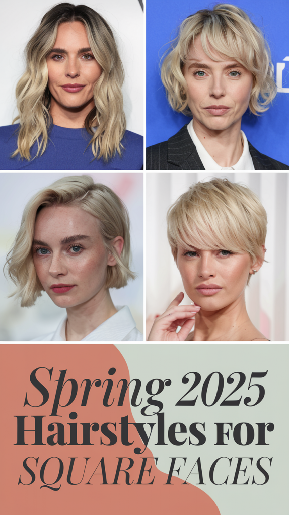 Top Spring Haircuts for Square Face Ideas 2025 – Embrace Your Shape with Style