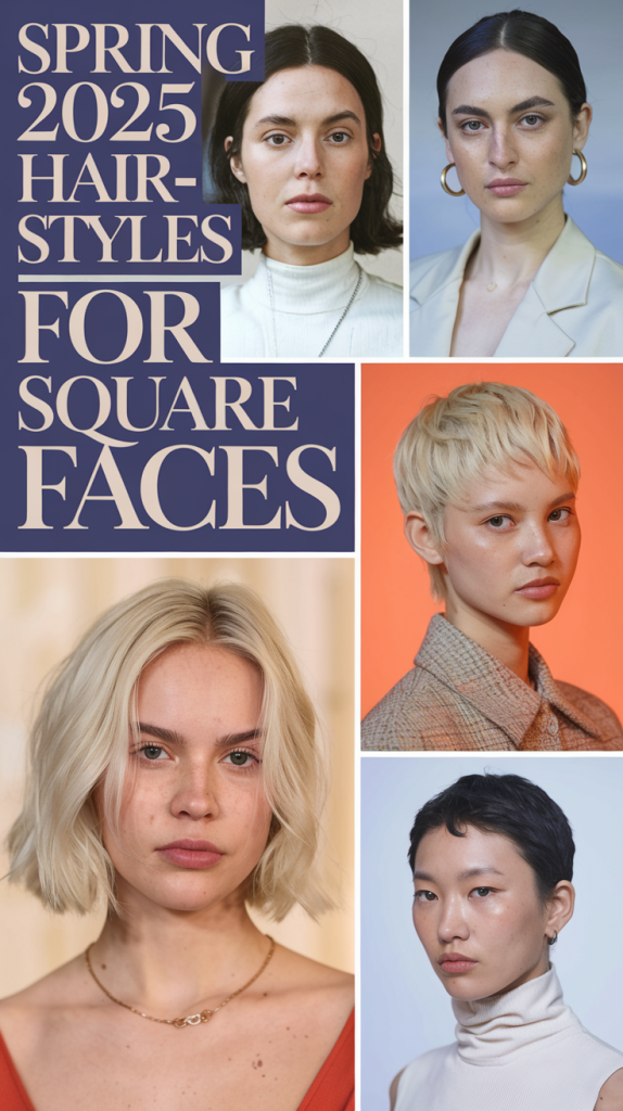 Top Spring Haircuts for Square Face Ideas 2025 – Embrace Your Shape with Style