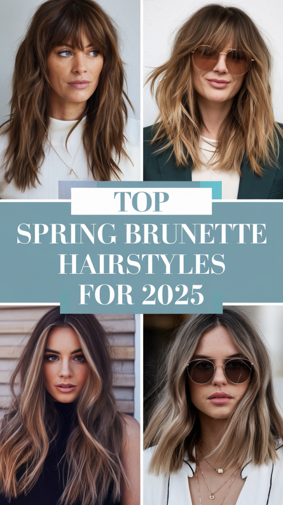 Spring Brunette Hair Colors Ideas 2025: Stunning Looks to Try