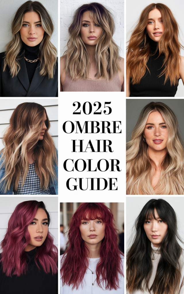 Top Ombre Hair Color Trends for 2025 You Must Try