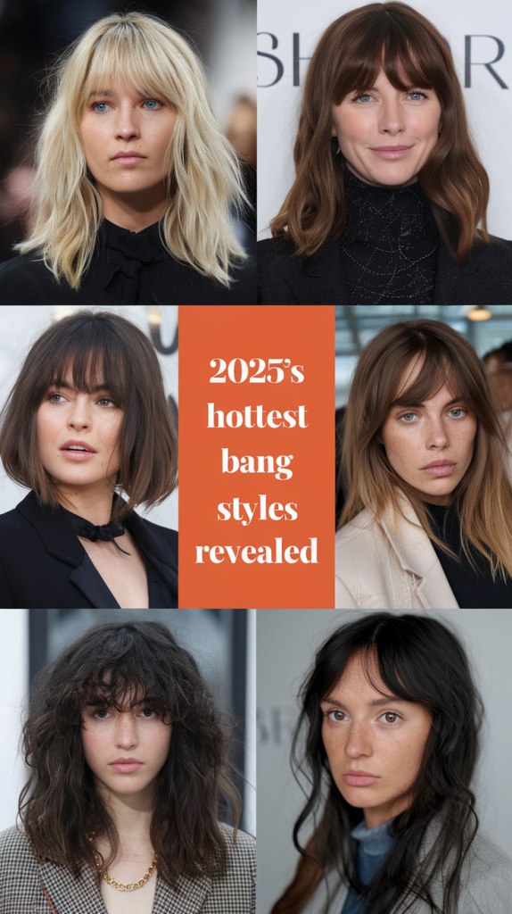 Transform Your Look: Top 2025 Haircuts for Women with Bangs