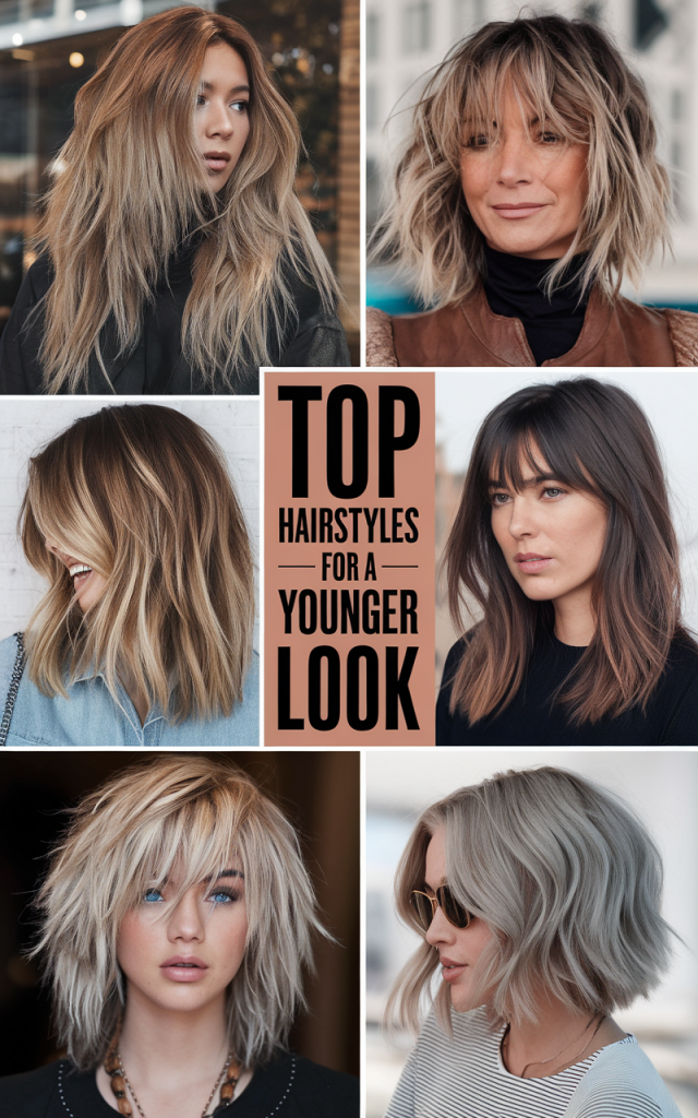 Discover Best Hairstyles to Make You Look Younger and Rejuvenate Your Look Today