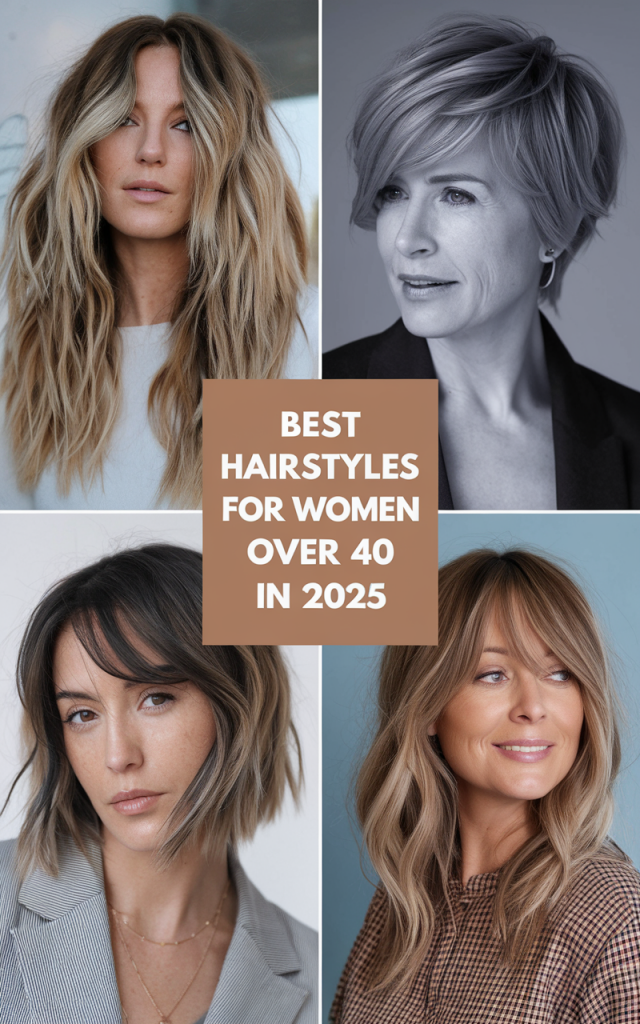 Trendy Hairstyles for Women Over 40 in 2025: Top Styles