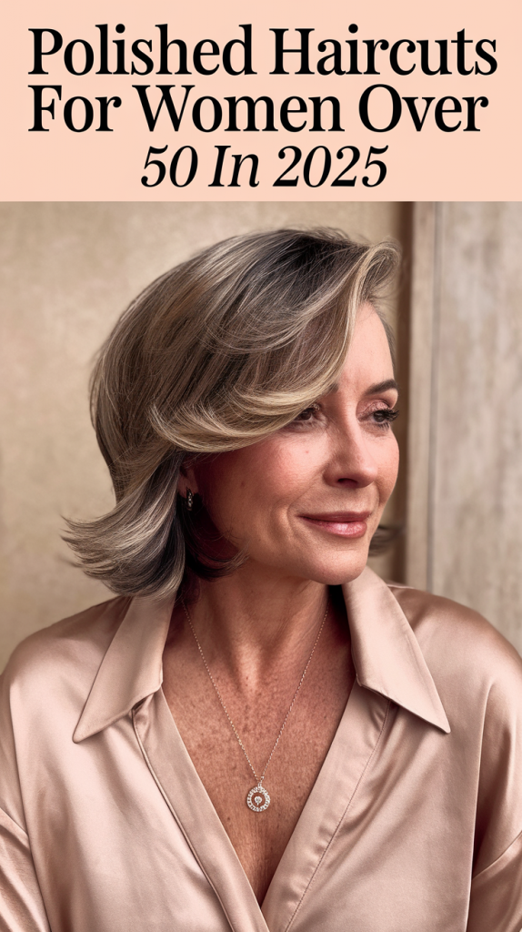 Modern Haircuts for Women Over 50 in 2025 - Trendy Styles