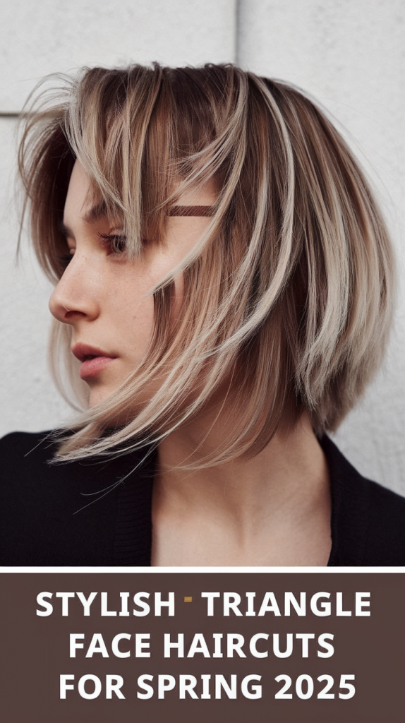 Spring Haircuts for Triangle Face Ideas 2025: Best Looks for the Season